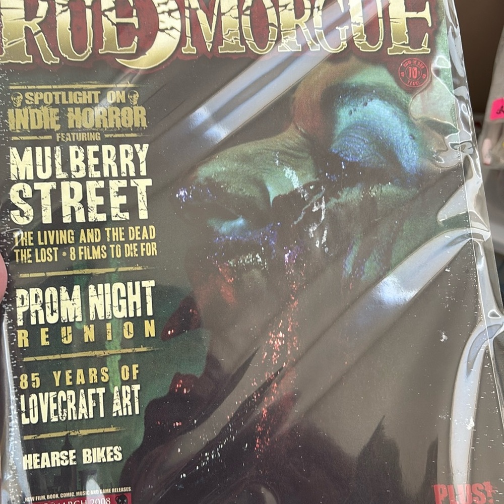 RUE MORGUE MAGAZINE #76